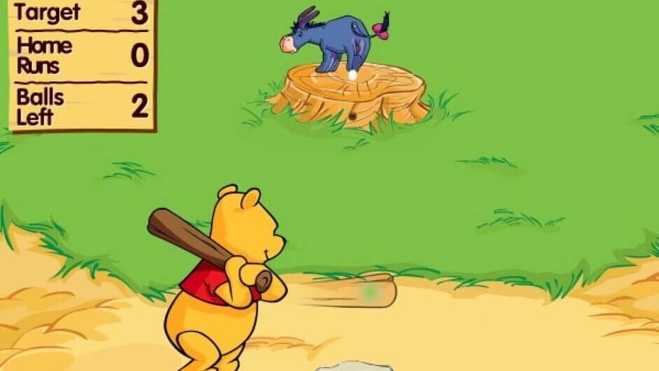 Screenshot for Winnie the Pooh's Home Run Derby!