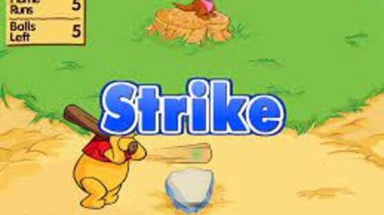 Screenshot for Winnie the Pooh's Home Run Derby!