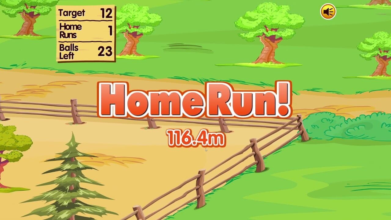 Screenshot for Winnie the Pooh's Home Run Derby!