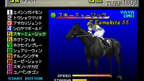 Screenshot for Gallop Racer