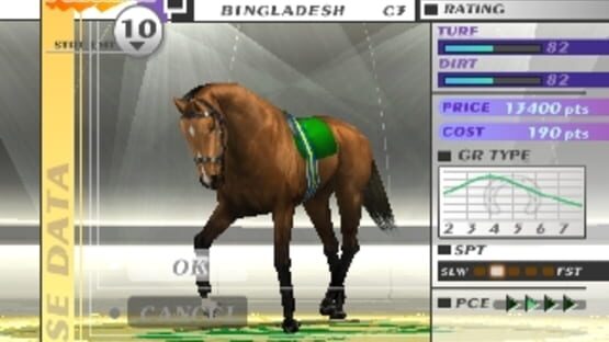 Screenshot for Gallop Racer 2001