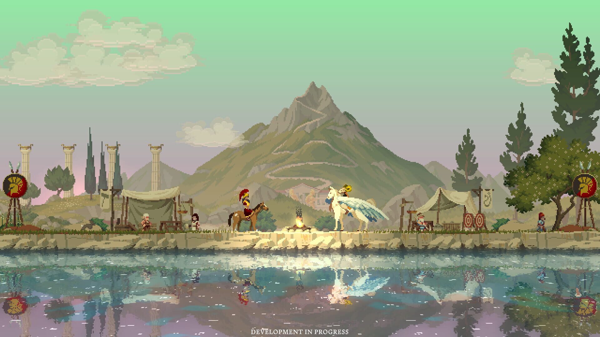 Screenshot for Kingdom Two Crowns: Call of Olympus