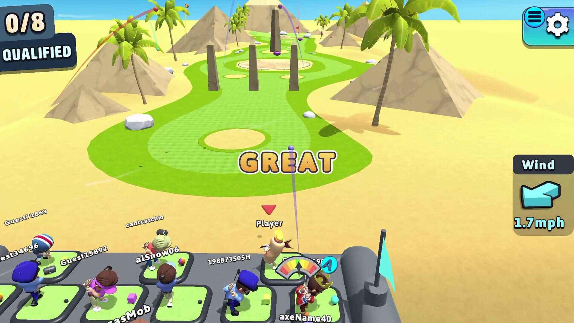 Screenshot for Golf Guys: Party