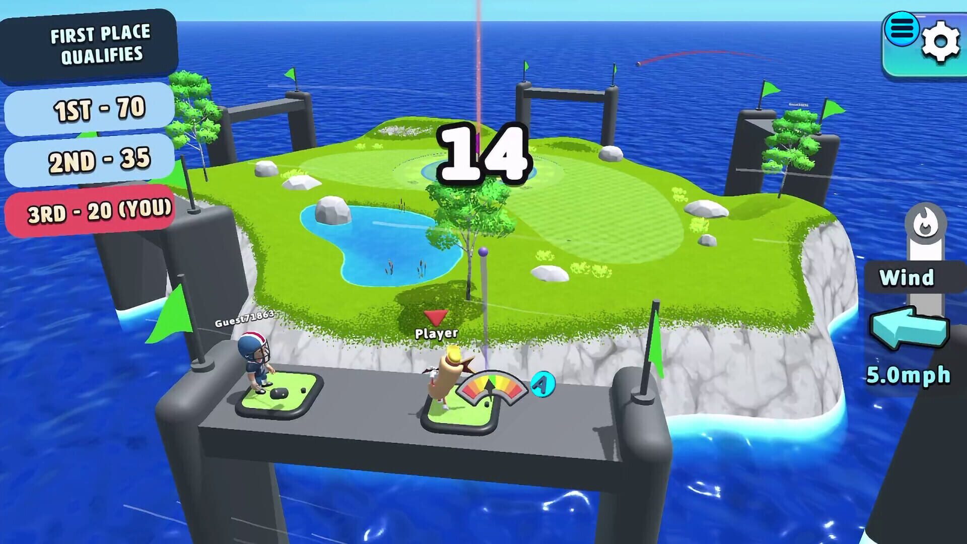 Screenshot for Golf Guys: Party