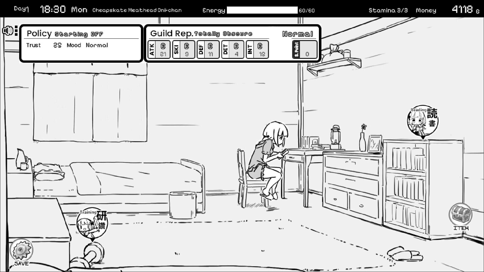 Screenshot for Living With Sister: Monochrome Fantasy - Expansion DLC