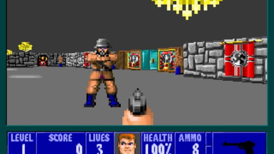 Screenshot for Wolfenstein 3D