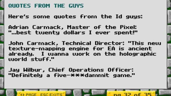 Screenshot for Wolfenstein 3D