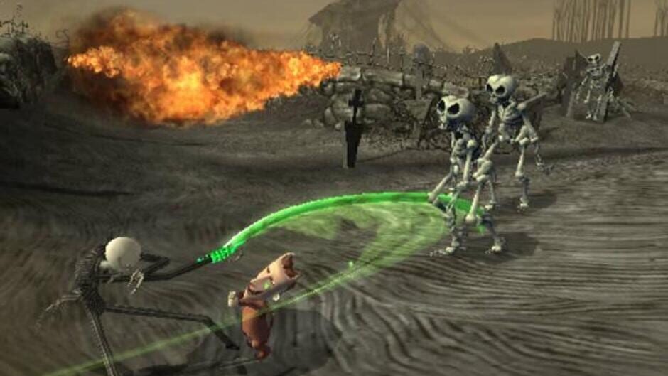 Screenshot for The Nightmare Before Christmas: Oogie's Revenge