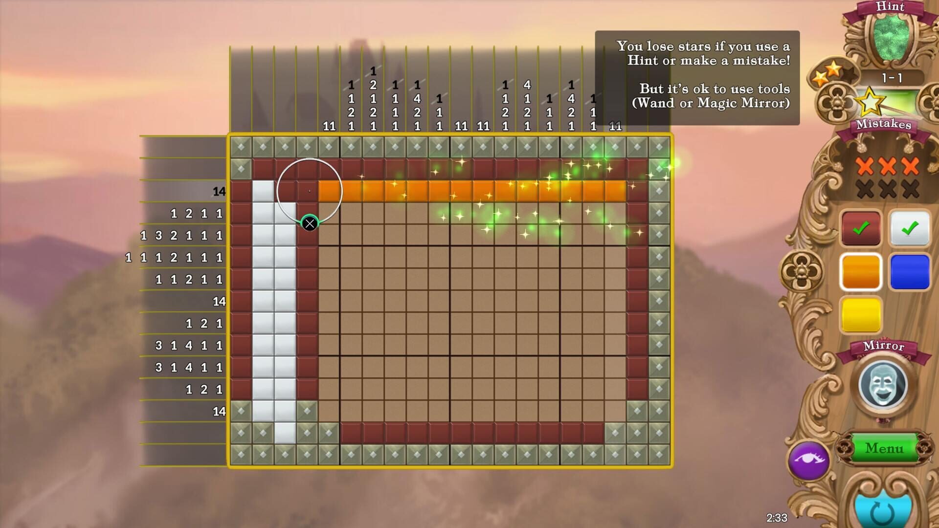 Screenshot for Fables Mosaic: Cinderella