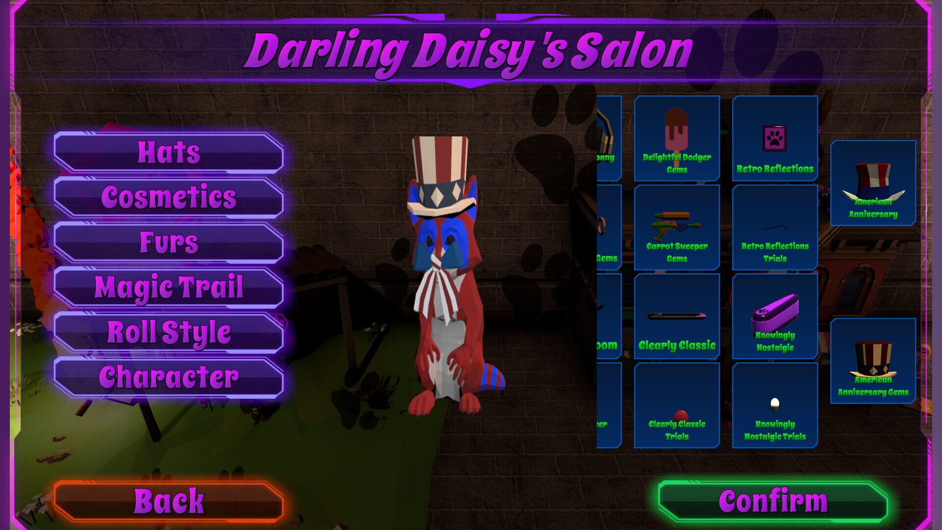 Screenshot for Roxy Raccoon's Pinball Panic: American Anniversary