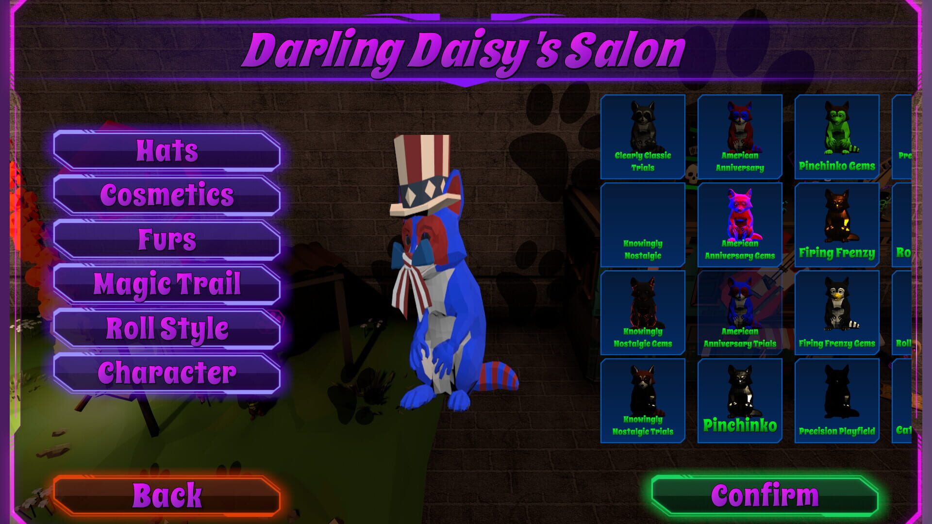Screenshot for Roxy Raccoon's Pinball Panic: American Anniversary