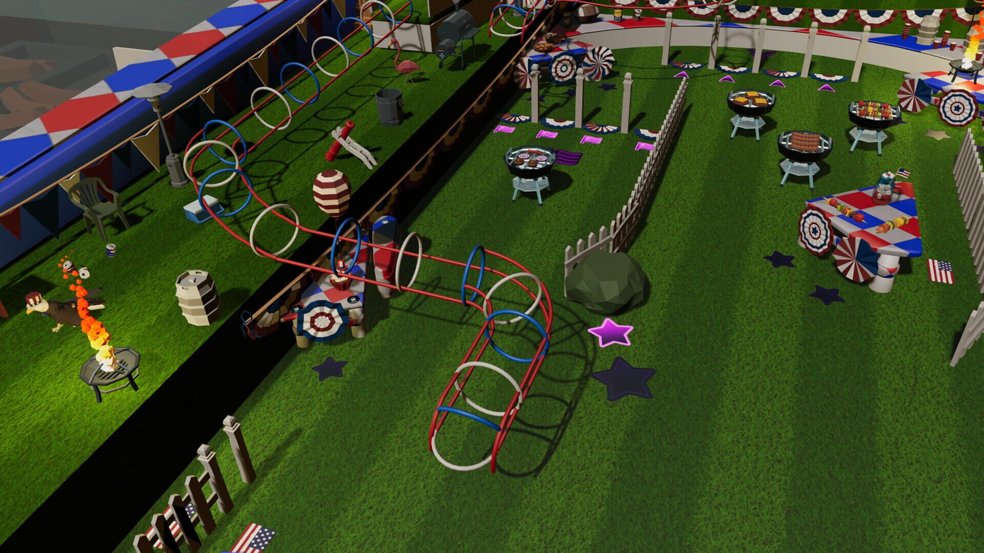 Screenshot for Roxy Raccoon's Pinball Panic: American Anniversary