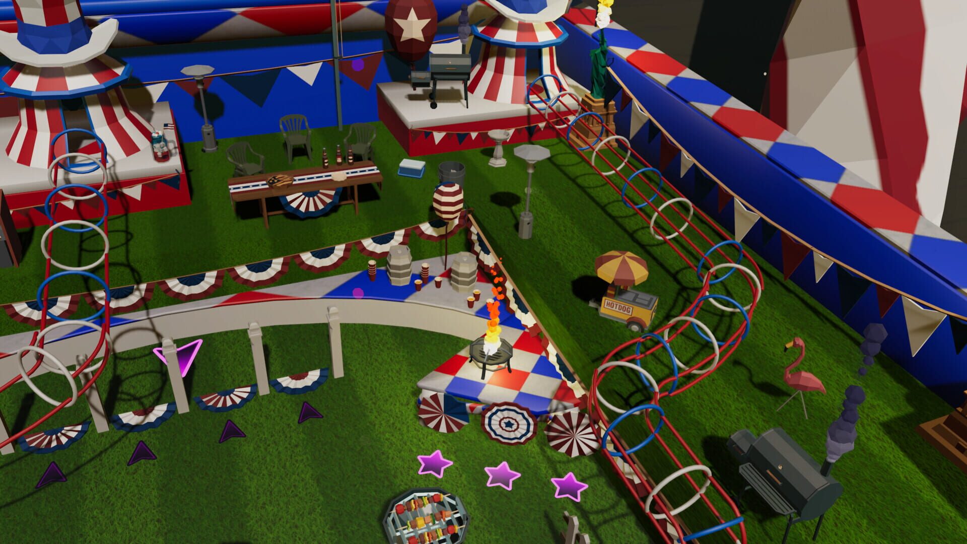 Screenshot for Roxy Raccoon's Pinball Panic: American Anniversary