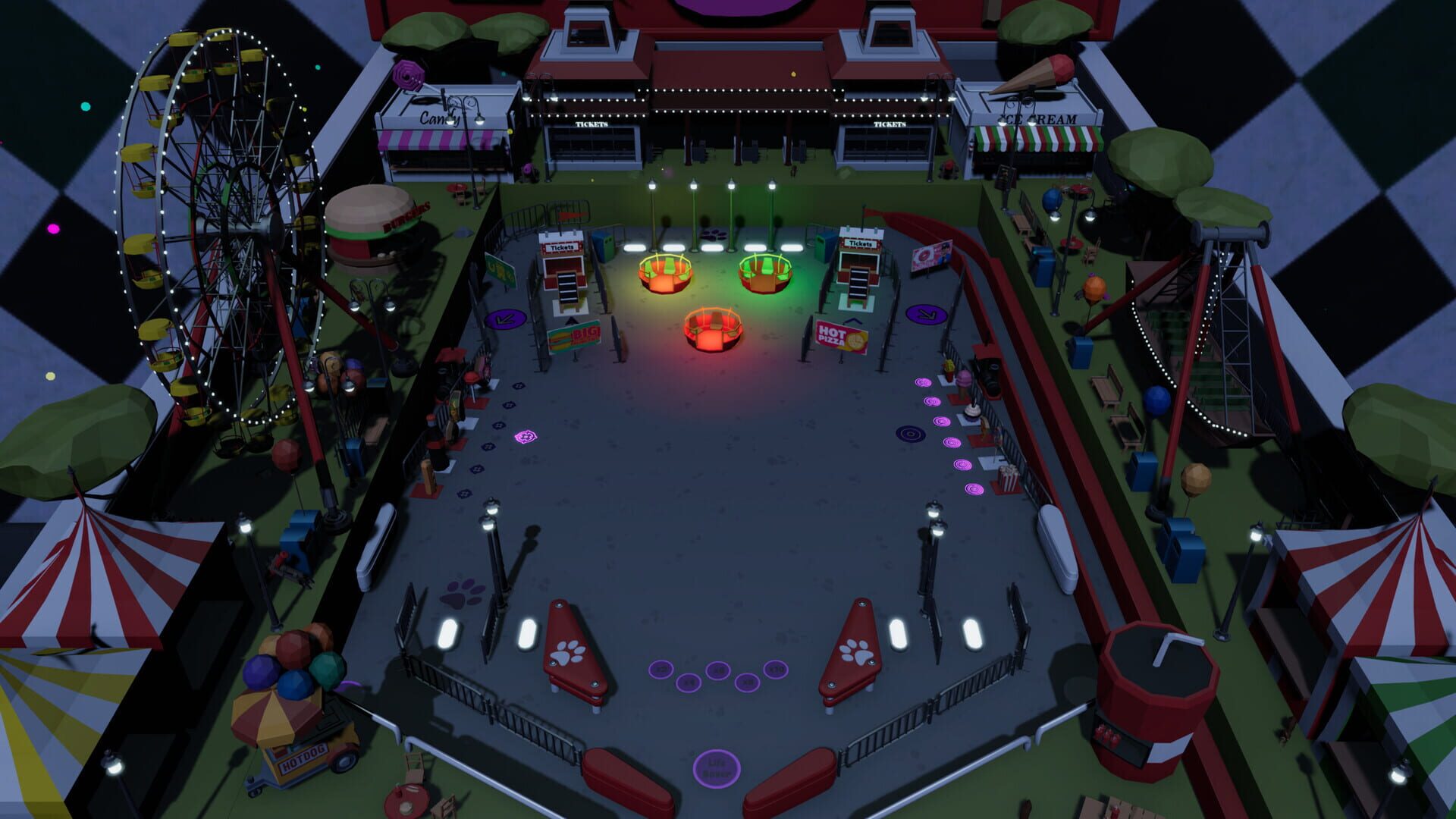 Screenshot for Roxy Raccoon's Pinball Panic: Paradise Parks