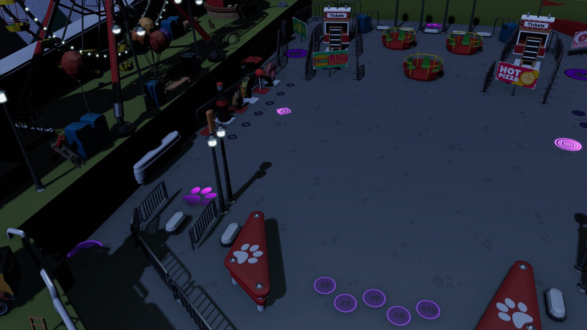 Screenshot for Roxy Raccoon's Pinball Panic: Paradise Parks