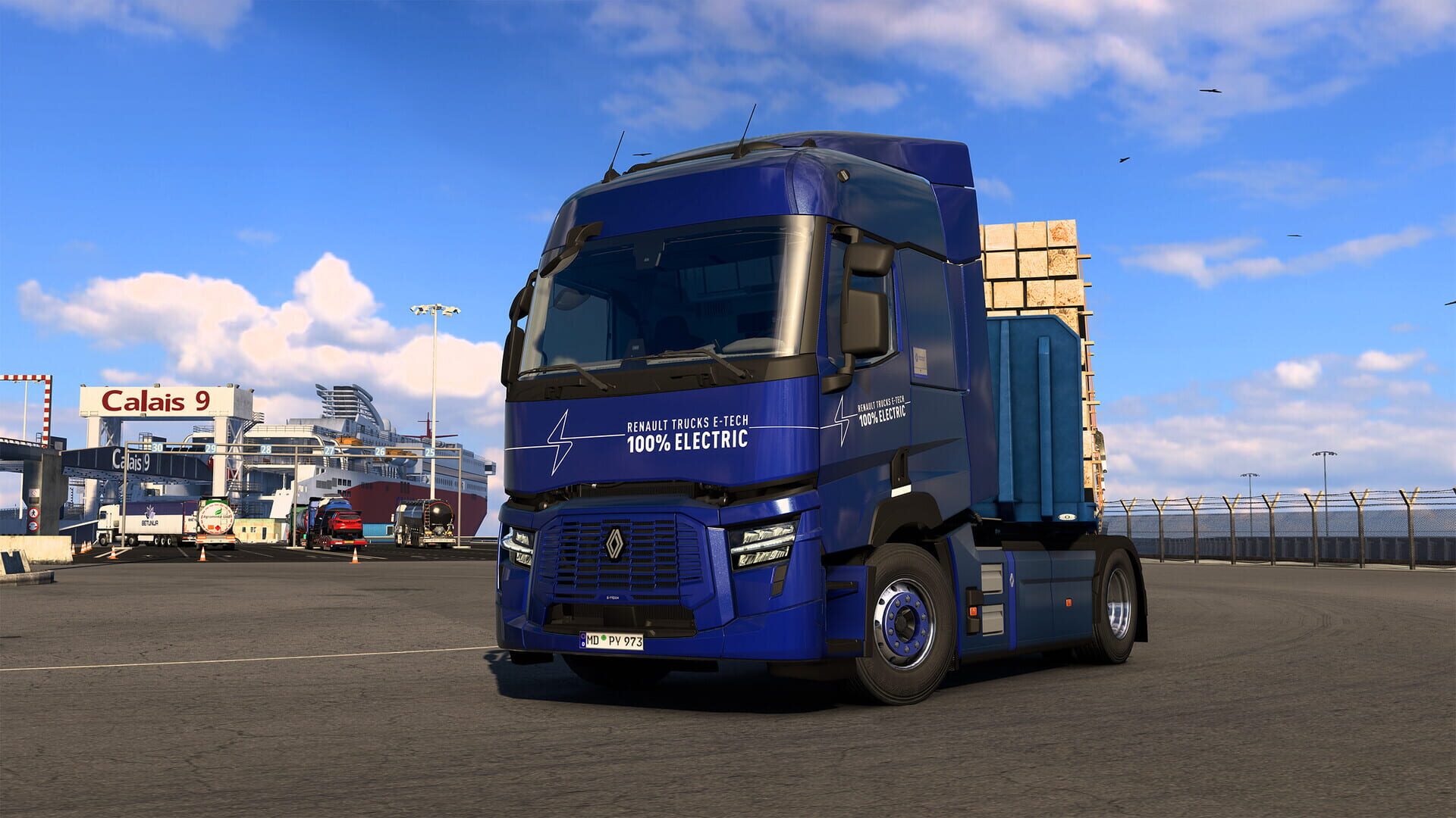 Screenshot for Euro Truck Simulator 2: Renault Trucks E-Tech T