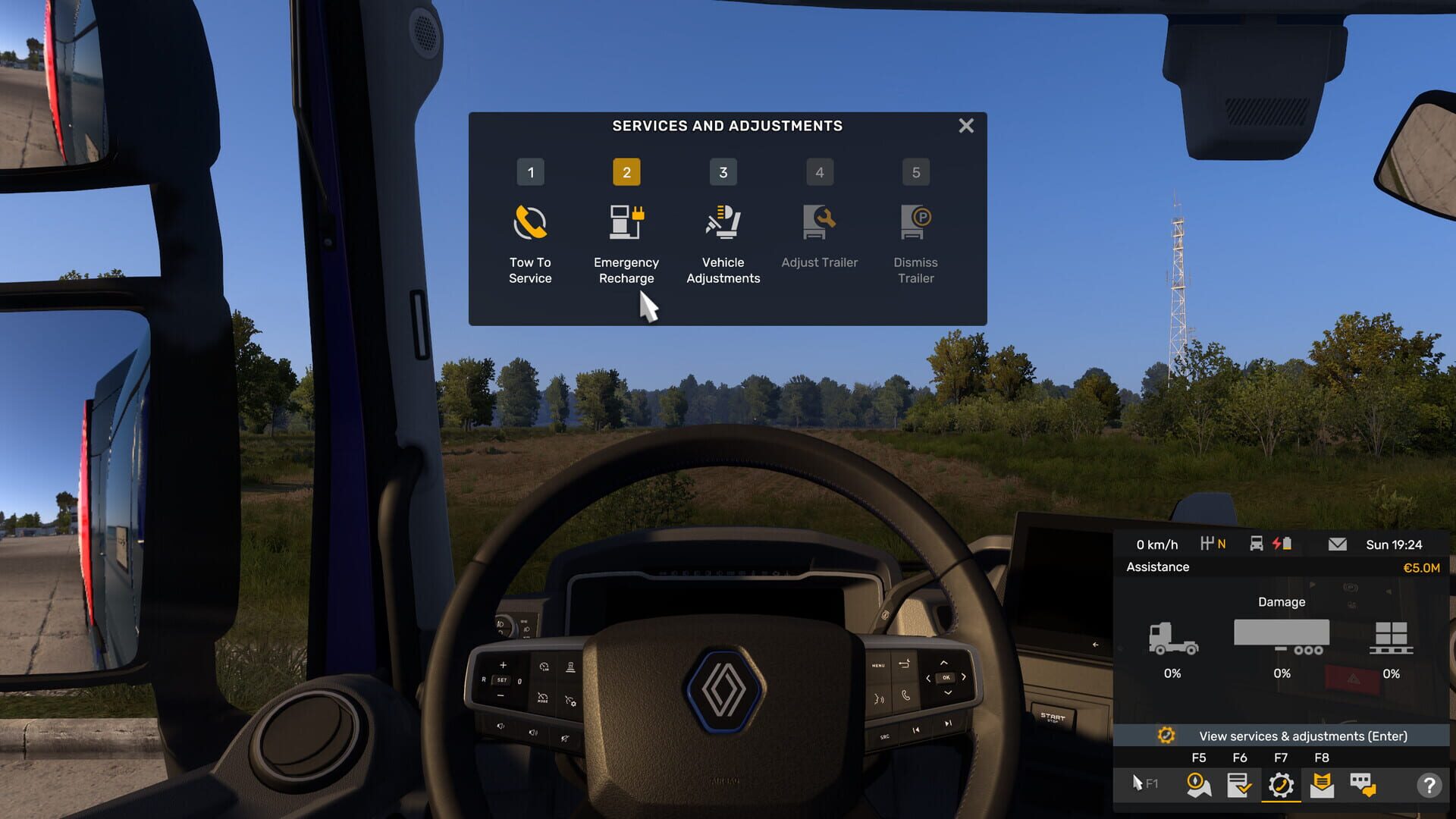 Screenshot for Euro Truck Simulator 2: Renault Trucks E-Tech T