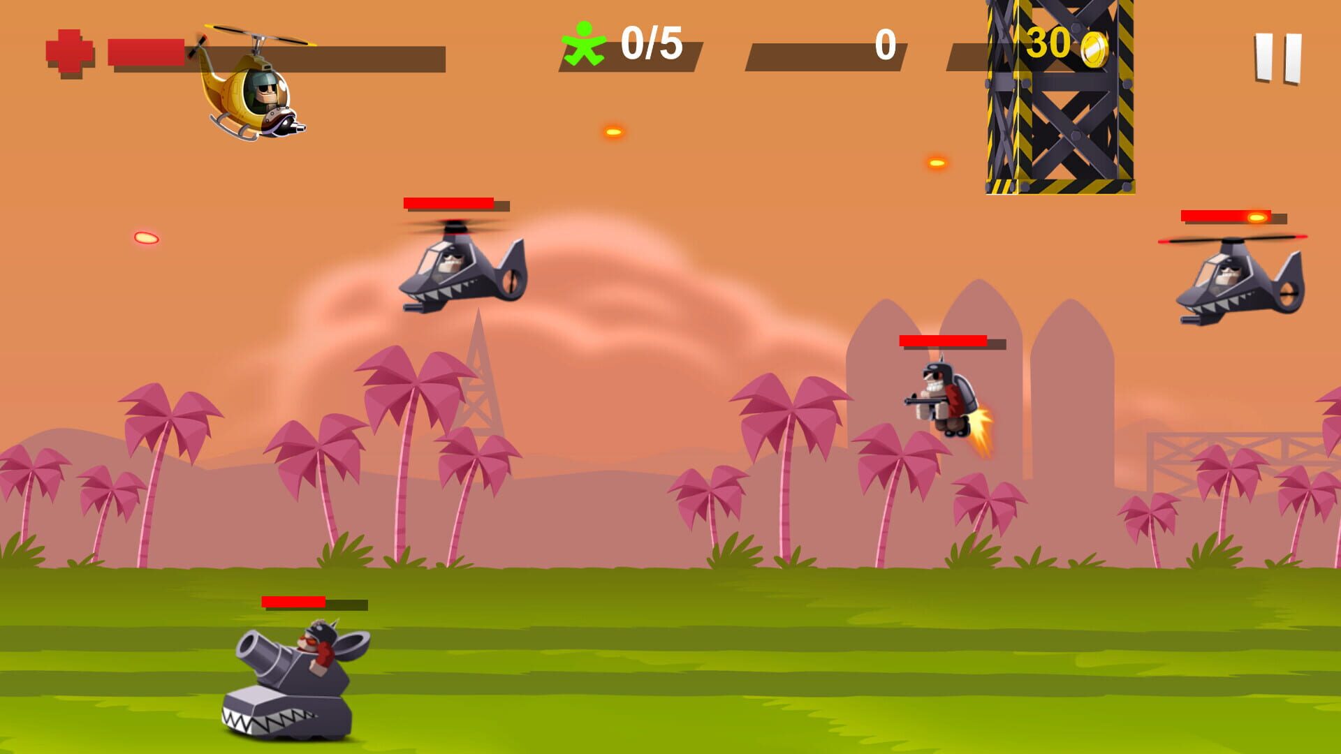 Screenshot for Gas Gas Heli!