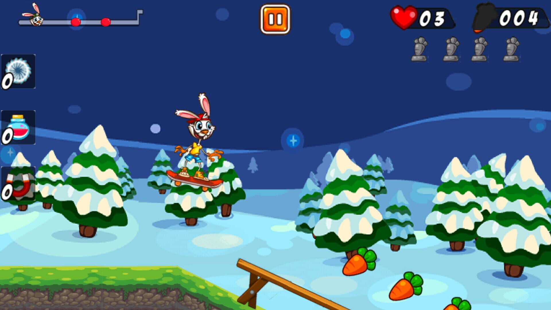 Screenshot for Rabbit on Skateboard