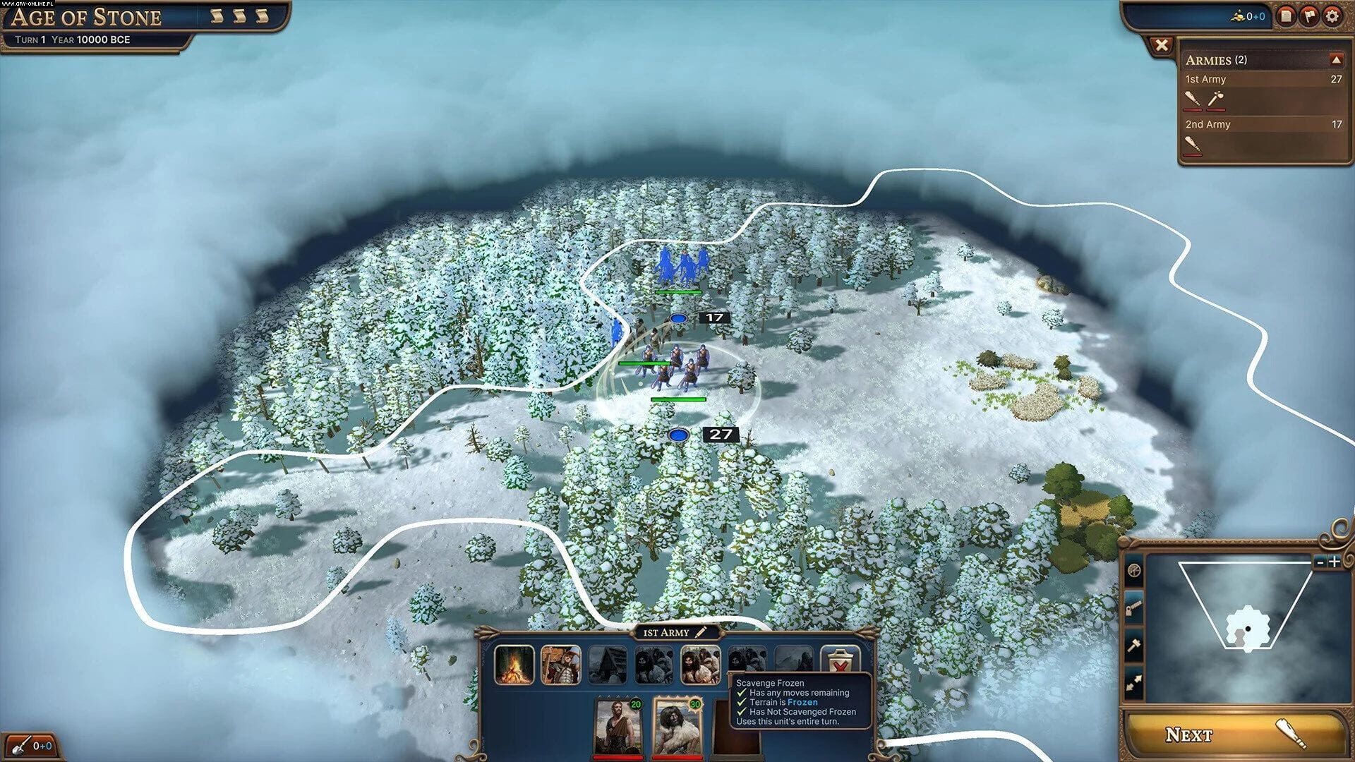 Screenshot for Millennia: Ancient Worlds
