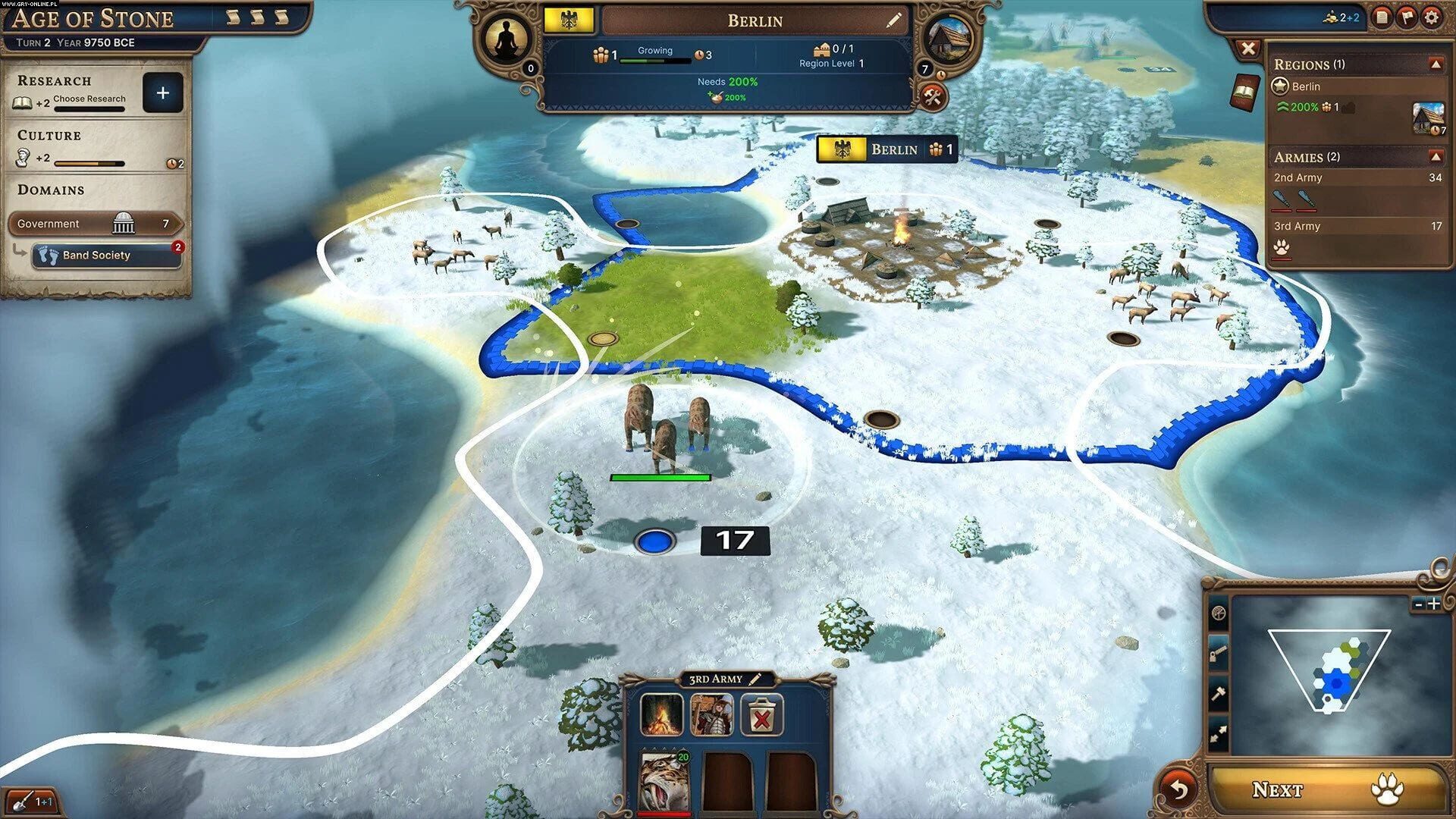 Screenshot for Millennia: Ancient Worlds
