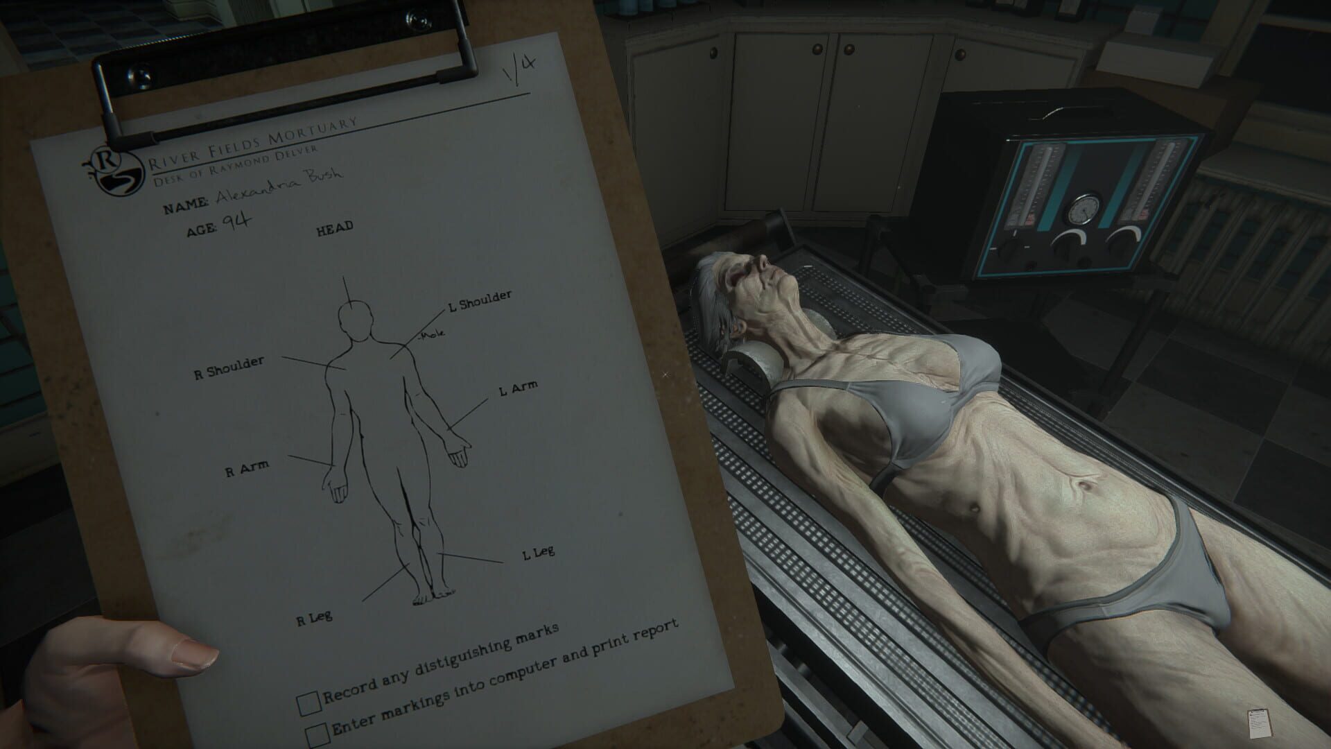 Screenshot for The Mortuary Assistant: Definitive Edition