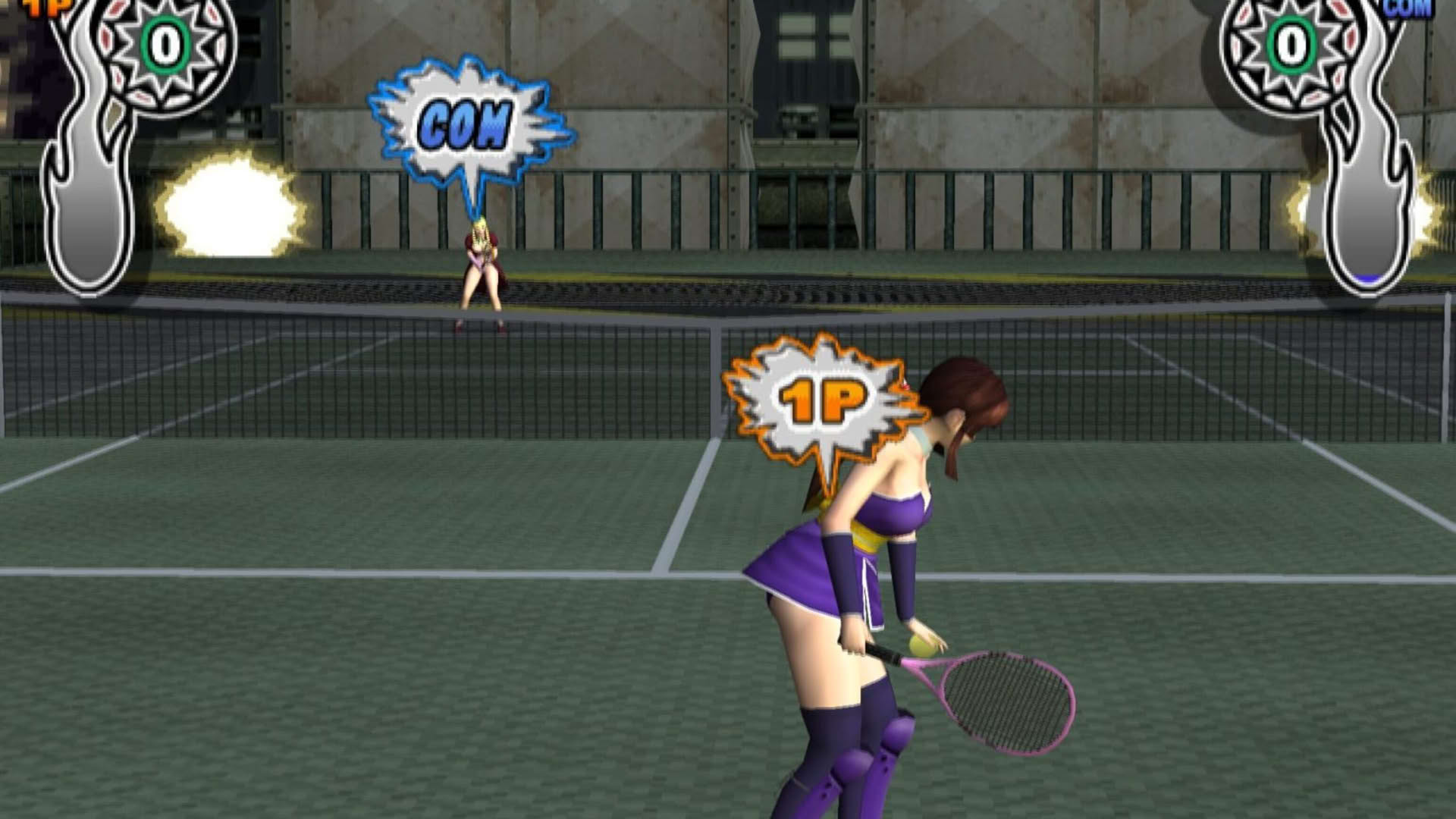 Screenshot for Simple 2000 Series Ultimate Vol.26: Love Smash! 5.1 - Tennis Robo no Hanran