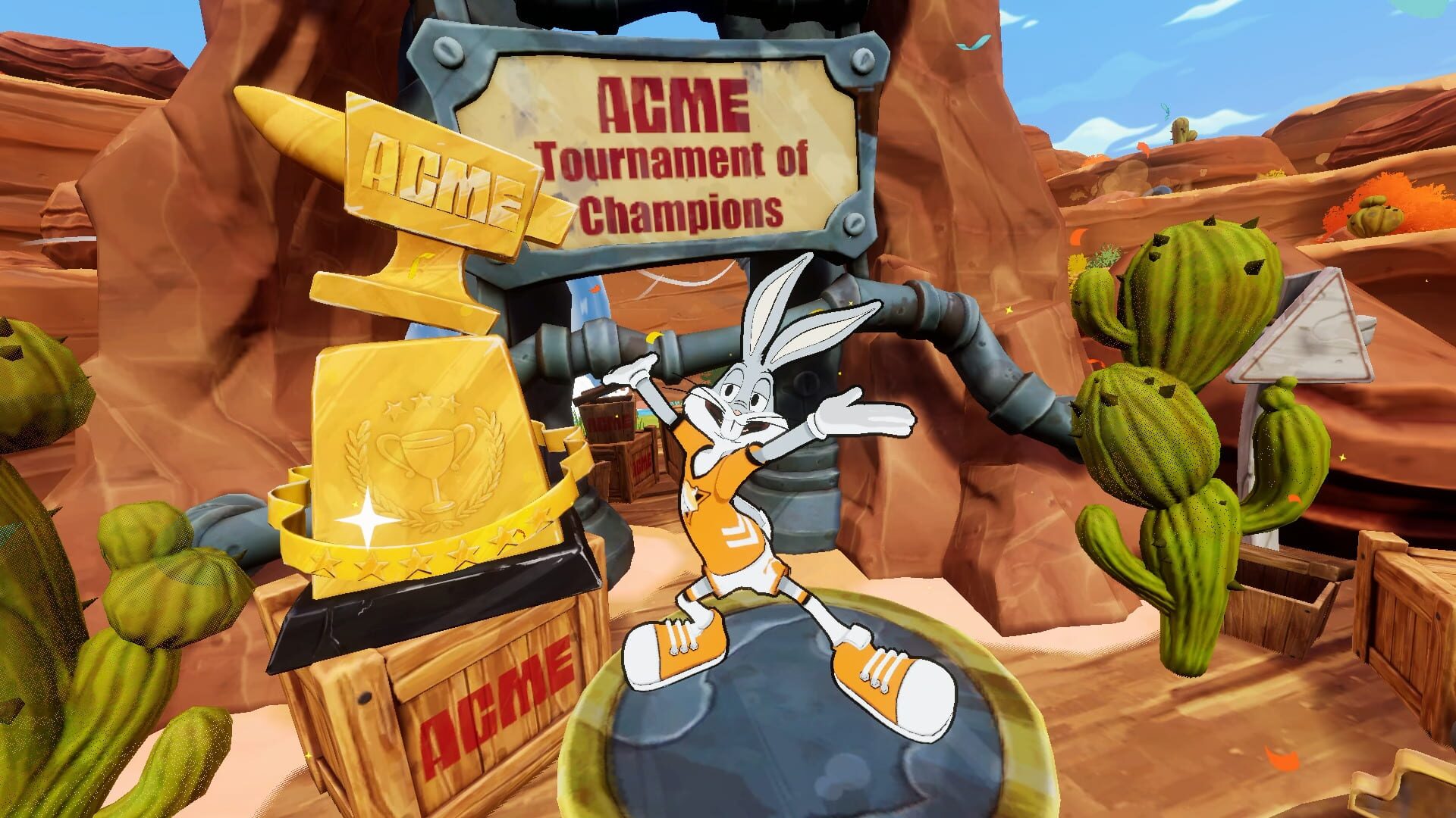 Screenshot for Looney Tunes: Wacky World of Sports