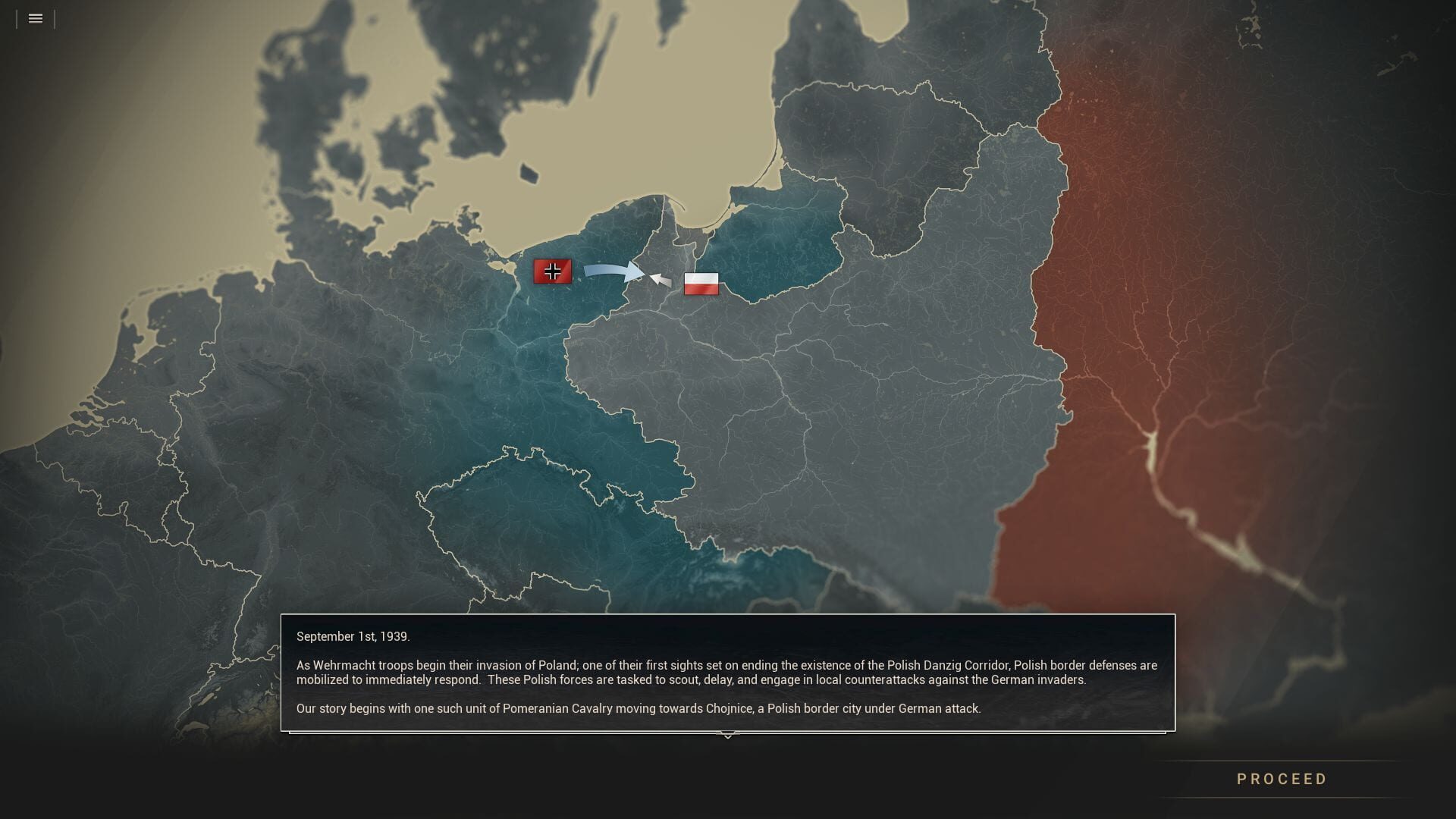 Screenshot for Panzer Corps 2: War Stories - Fall of Poland