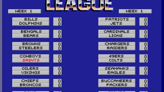 Screenshot for NFL Sports Talk Football '93 Starring Joe Montana