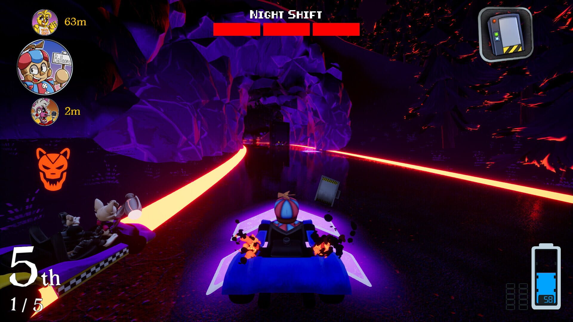 Screenshot for Five Laps at Freddy's