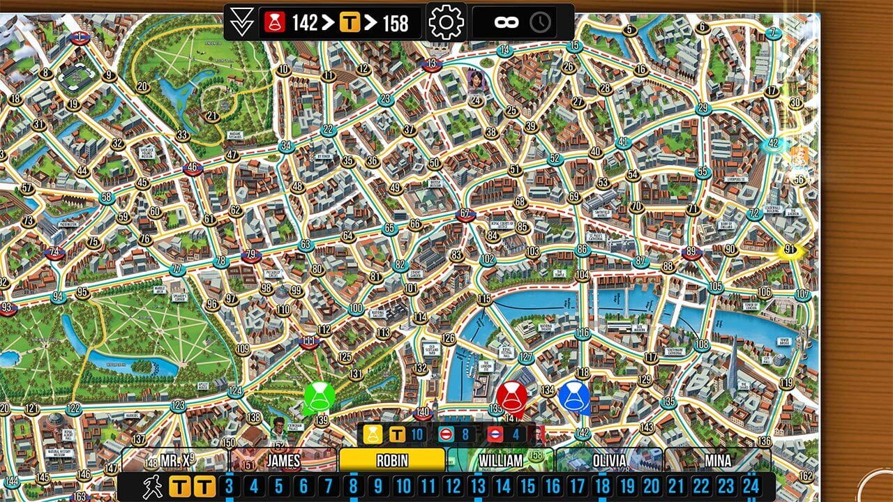 Screenshot for Scotland Yard: Hunting Mister X