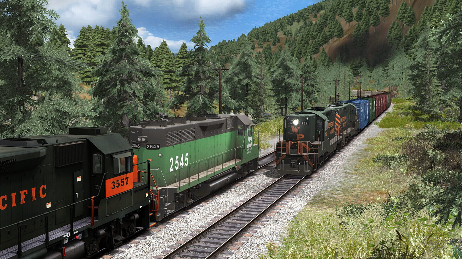 Screenshot for Train Simulator: Feather River Canyon Enhanced - Premium Scenario Pack