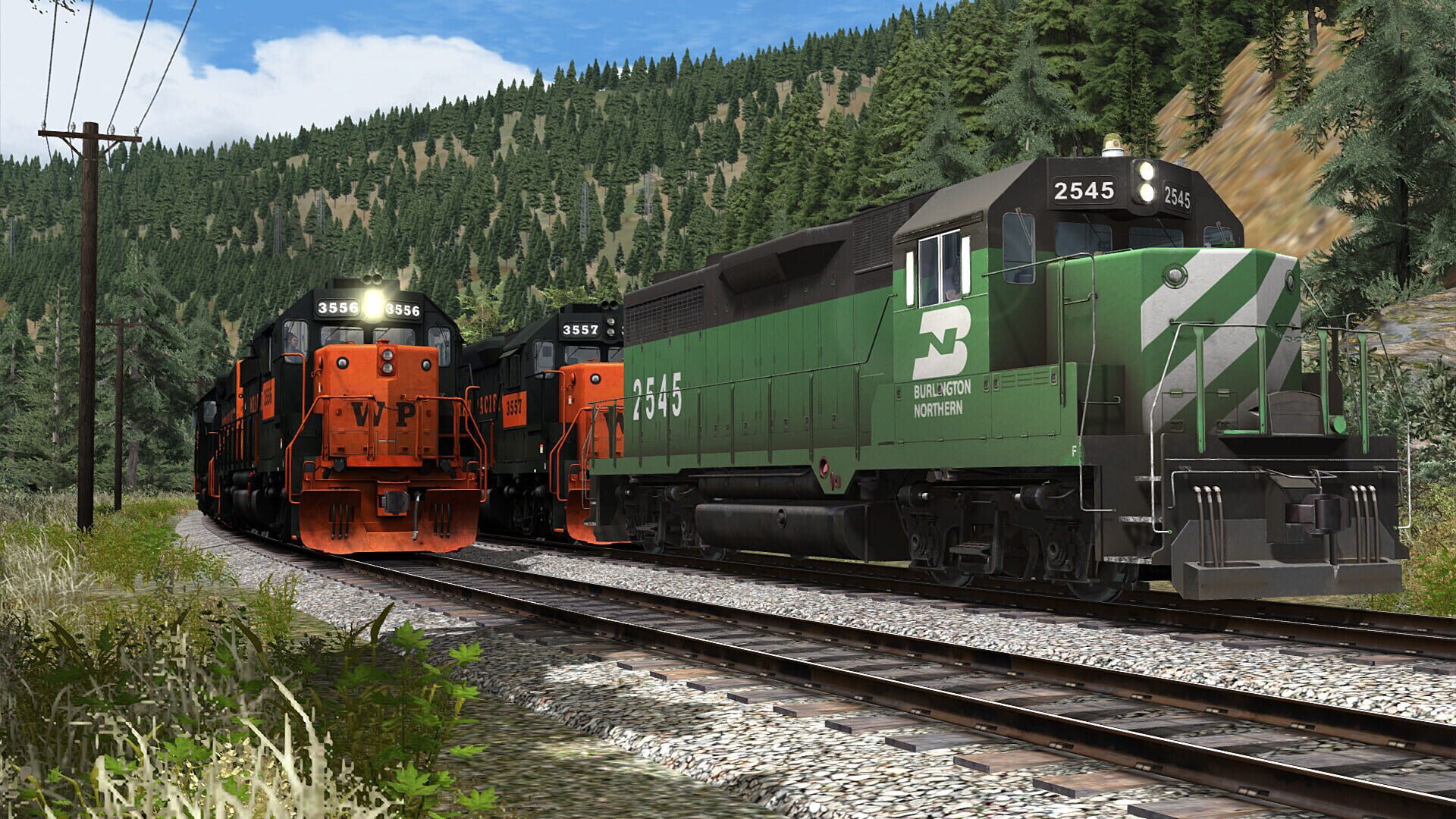 Screenshot for Train Simulator: Feather River Canyon Enhanced - Premium Scenario Pack