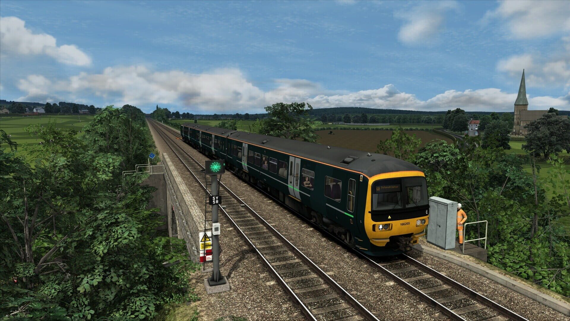 Screenshot for Train Simulator: Wessex Main Line - Southampton - Salisbury Extension