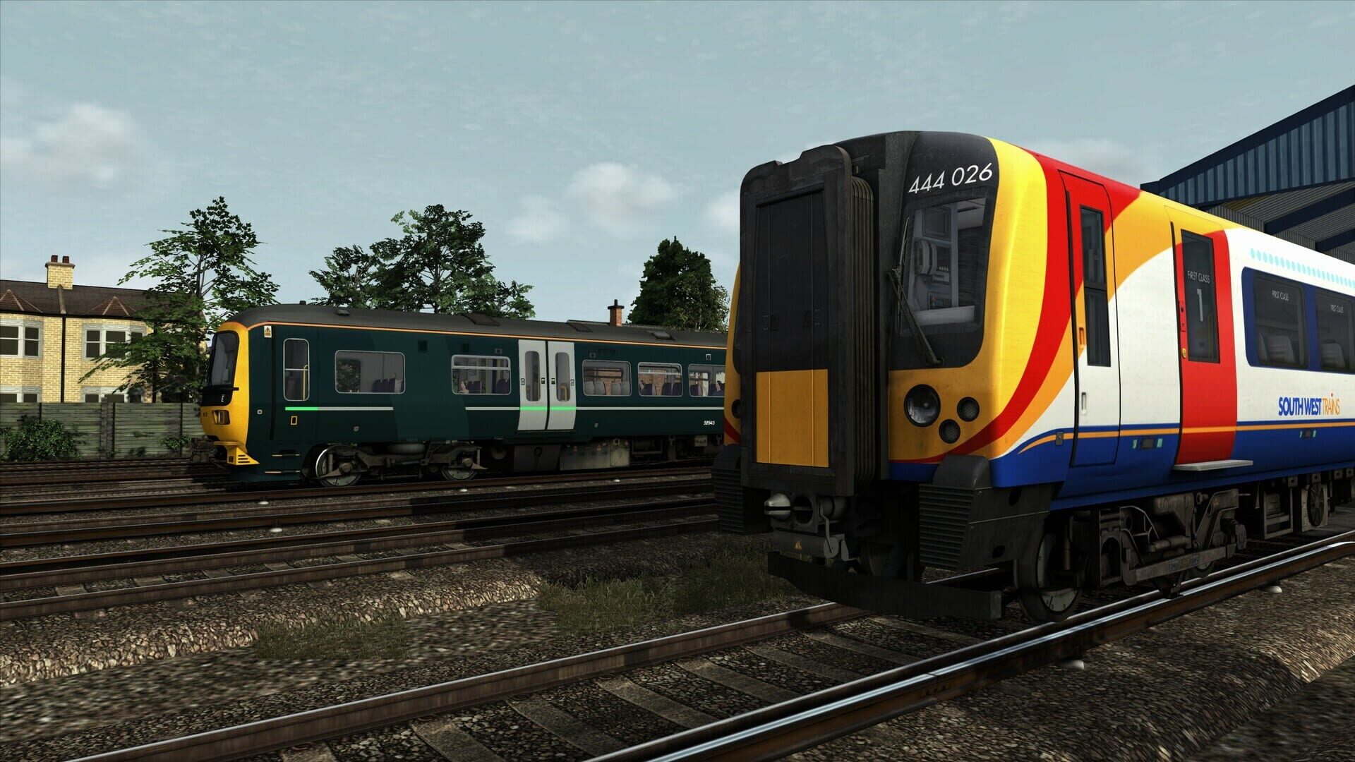 Screenshot for Train Simulator: Wessex Main Line - Southampton - Salisbury Extension