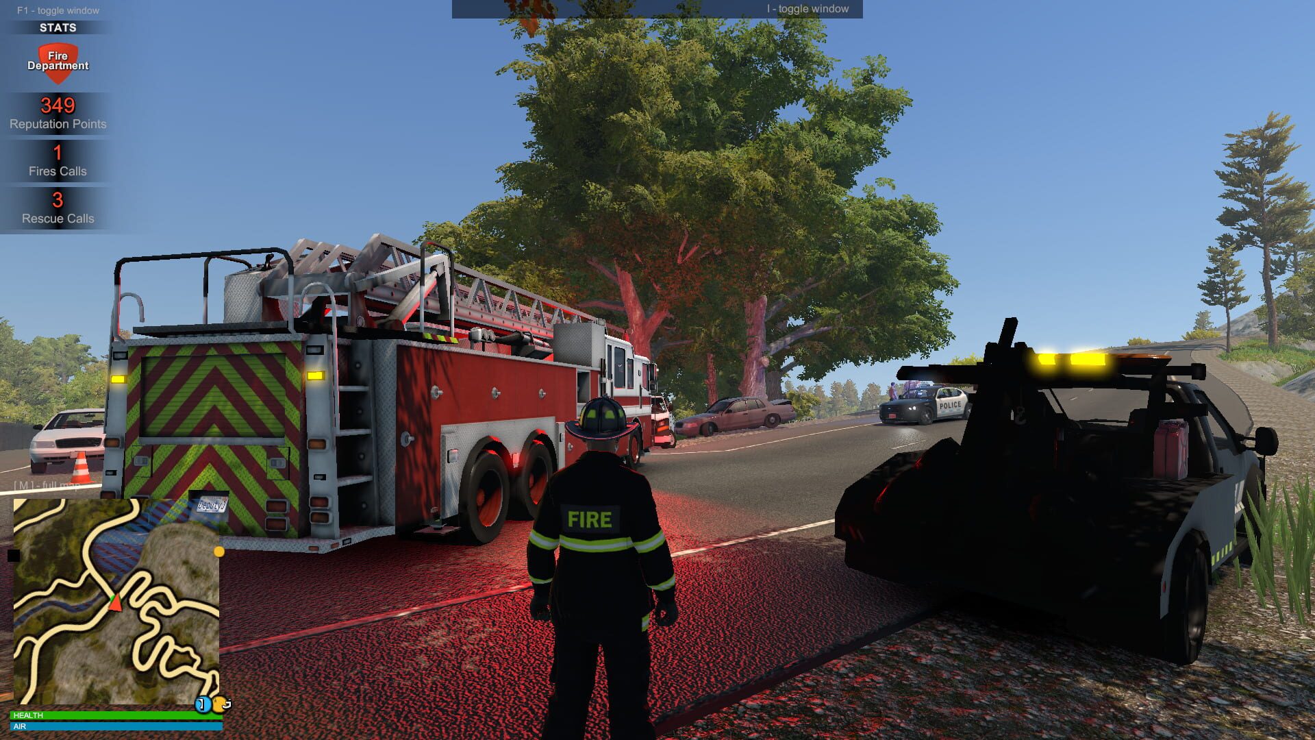 Screenshot for Flashing Lights: Police Fire EMS