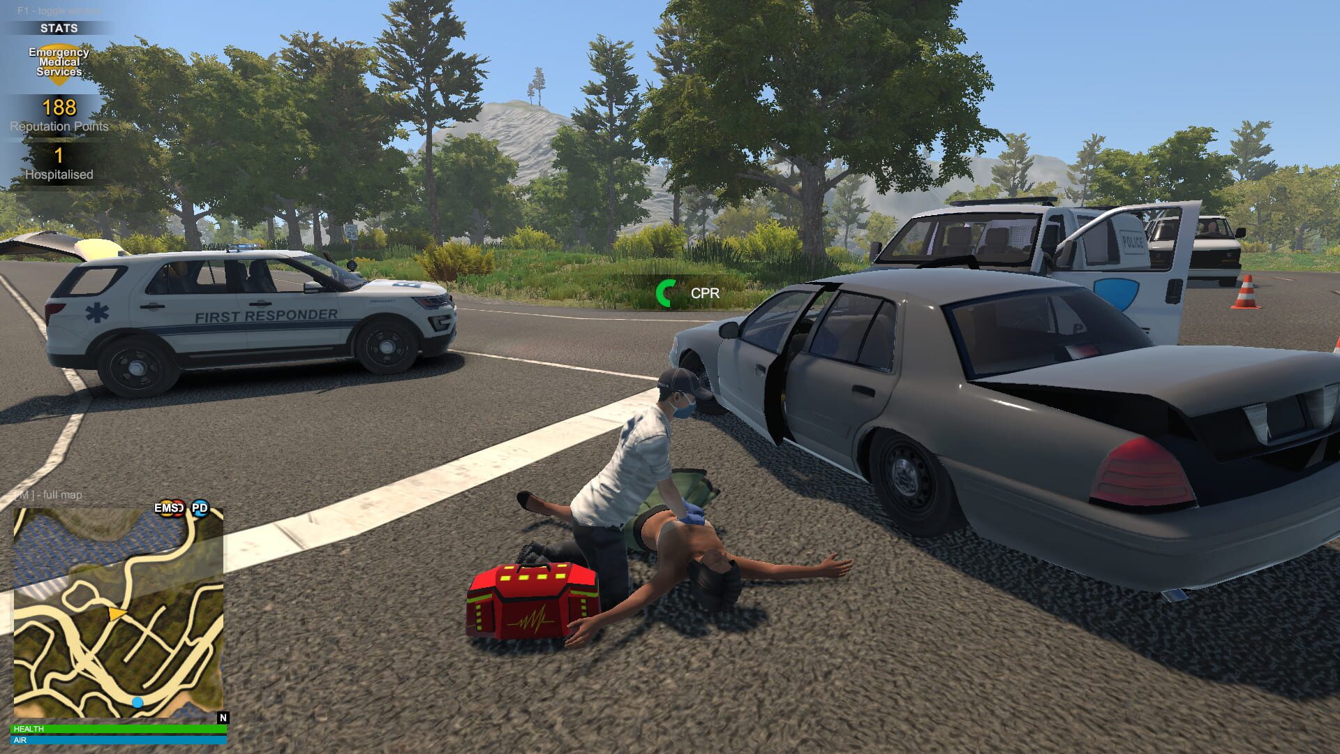 Screenshot for Flashing Lights: Police Fire EMS