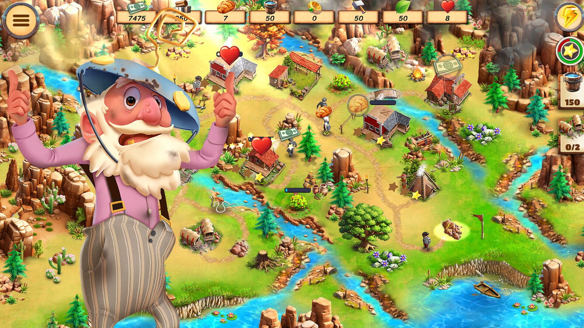 Screenshot for Country Tales 2: New Frontiers - Collector's Edition