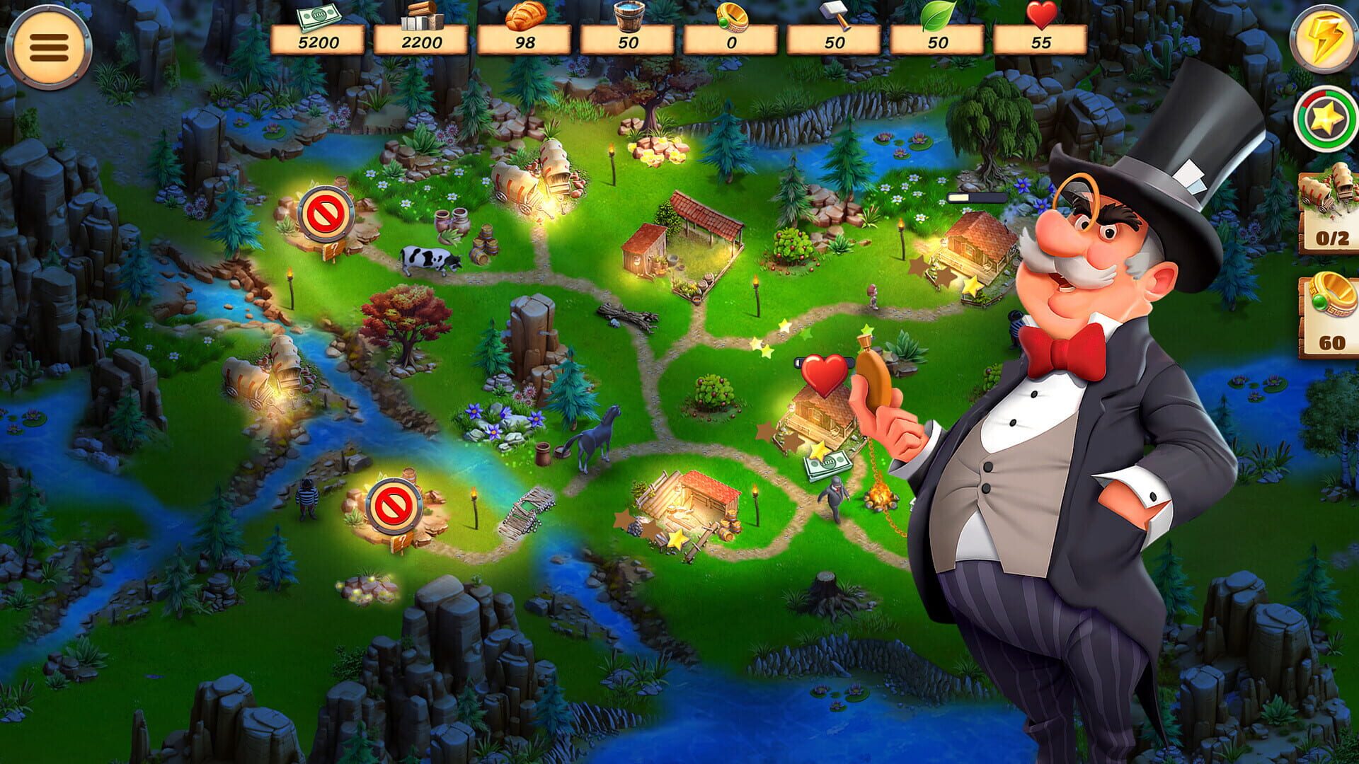 Screenshot for Country Tales 2: New Frontiers - Collector's Edition