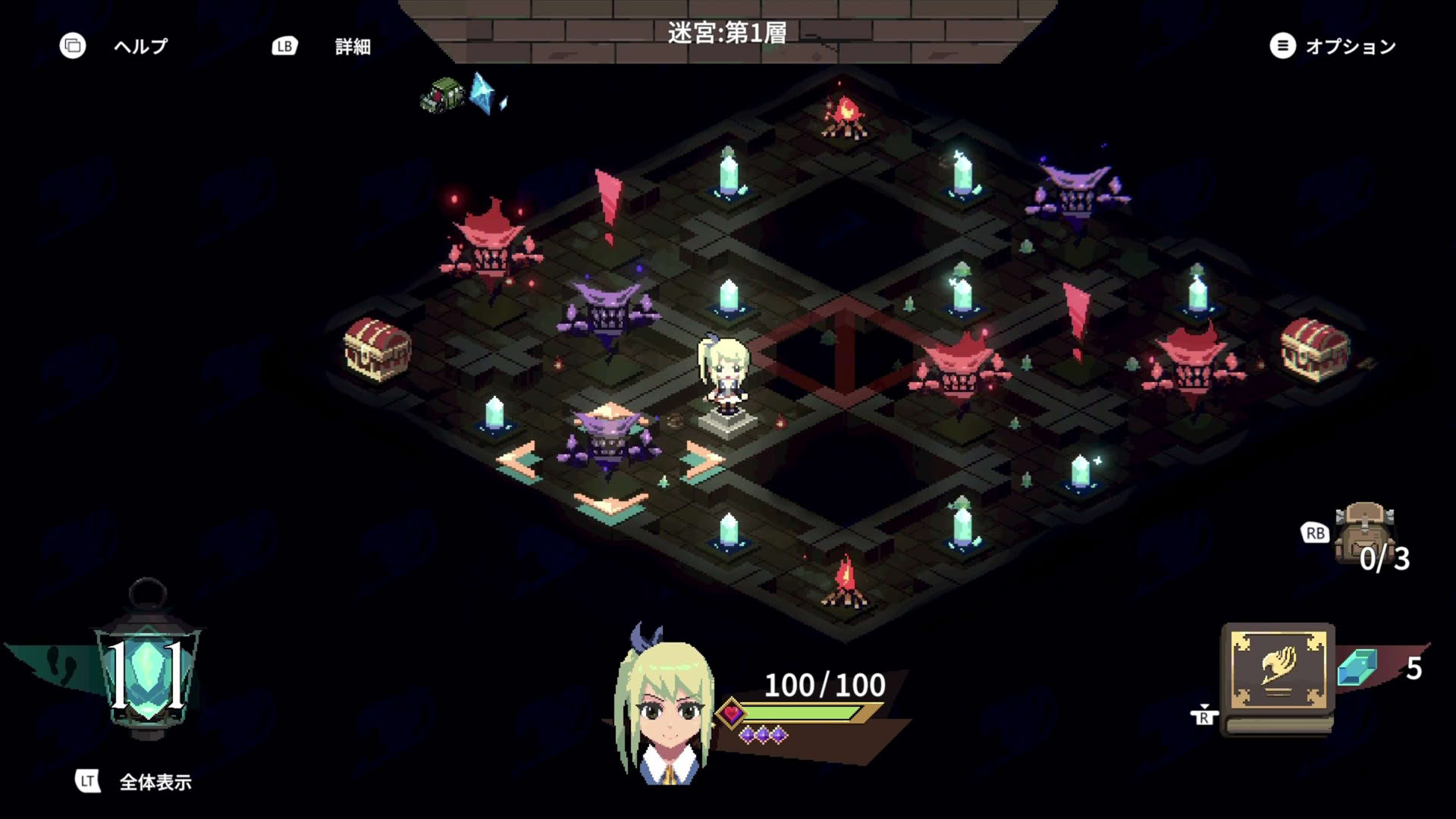 Screenshot for Fairy Tail: Dungeons