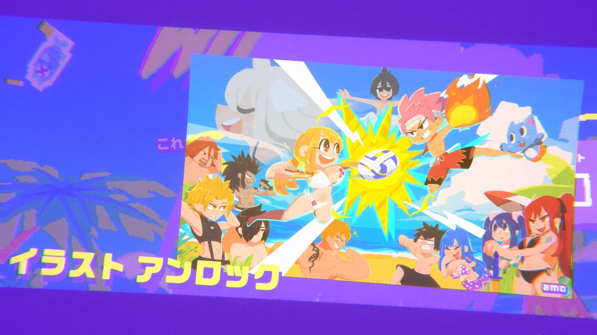 Screenshot for Fairy Tail: Beach Volleyball Havoc