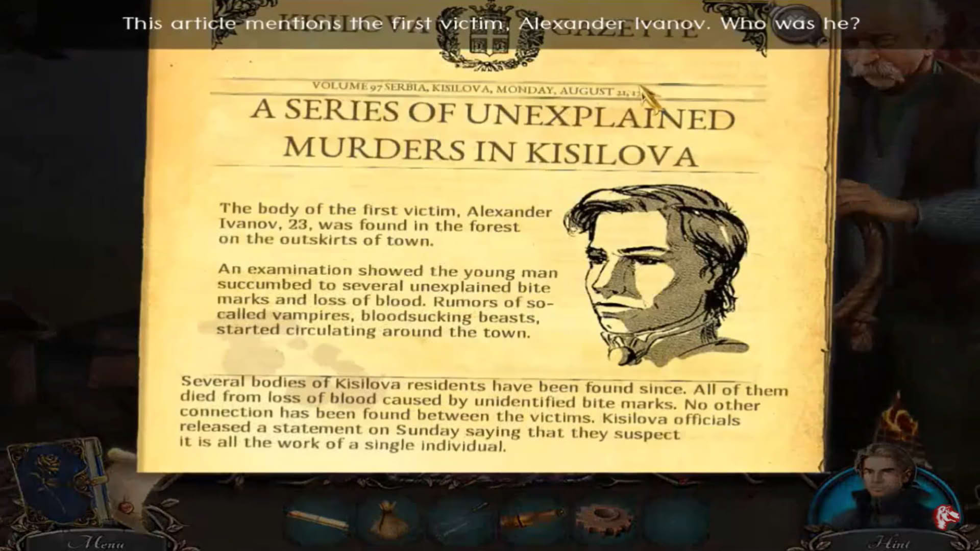 Screenshot for Vampire Legends: The True Story of Kisilova