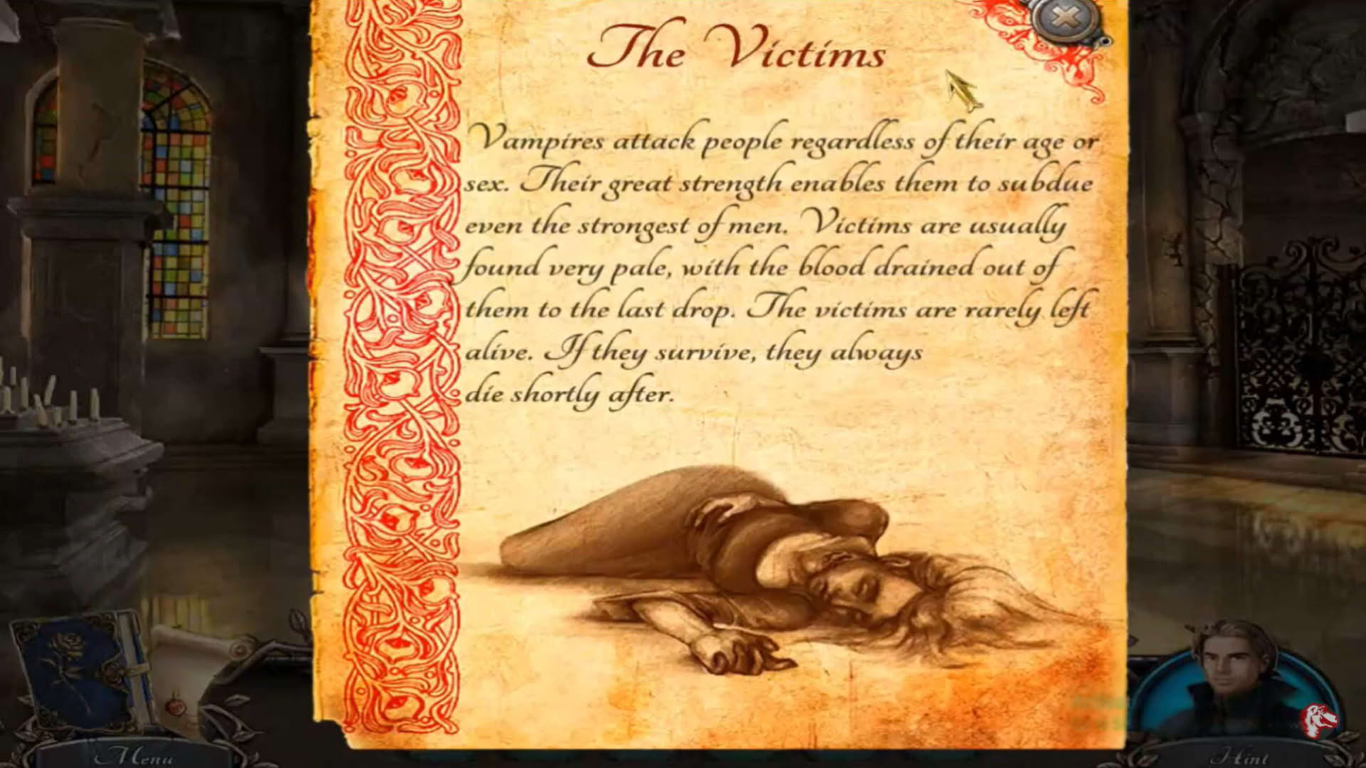 Screenshot for Vampire Legends: The True Story of Kisilova