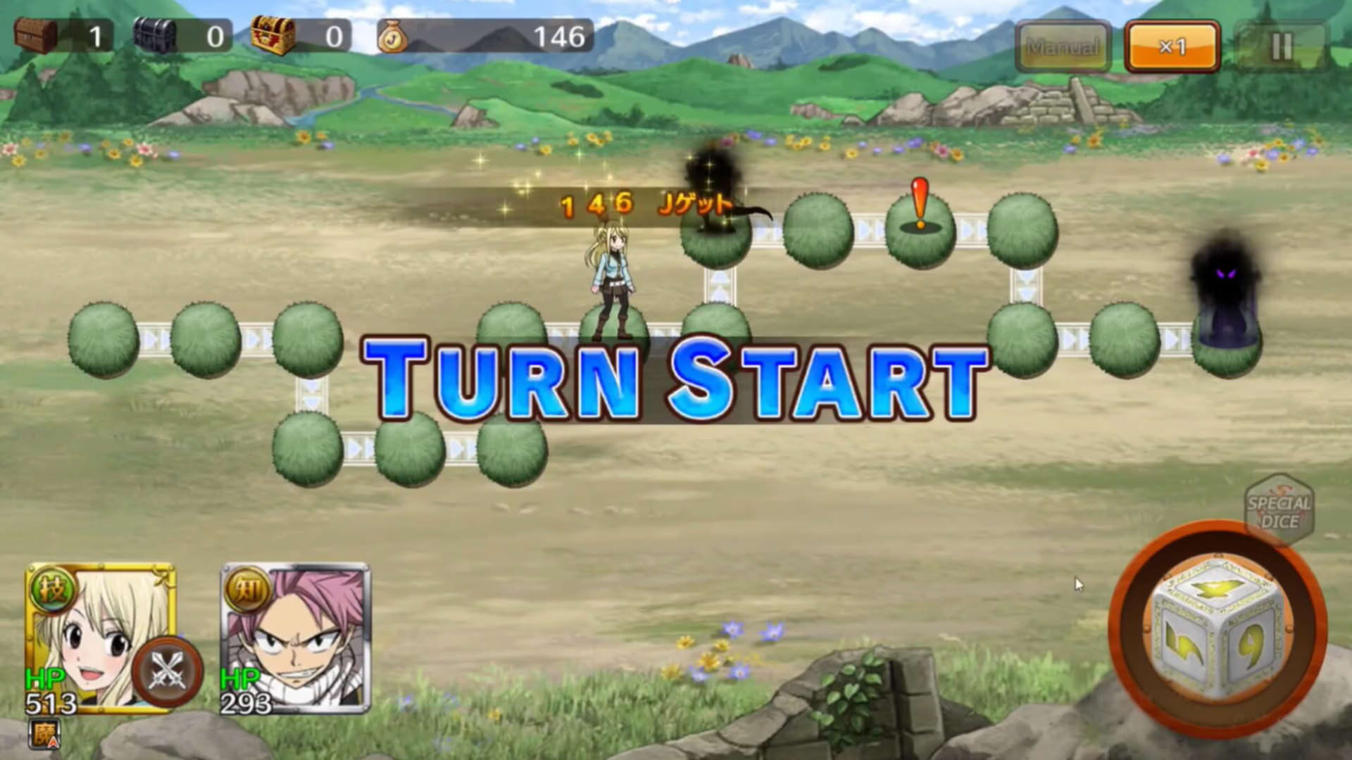 Screenshot for Fairy Tail: DiceMagic