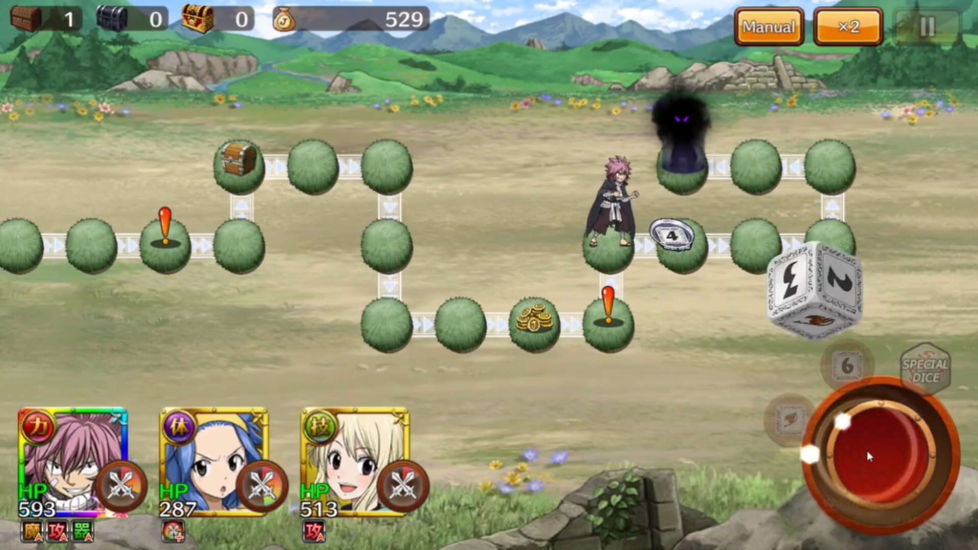 Screenshot for Fairy Tail: DiceMagic