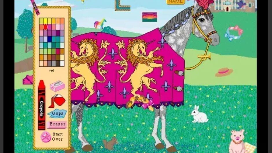 Screenshot for Crayola Paint 'n Play Pony