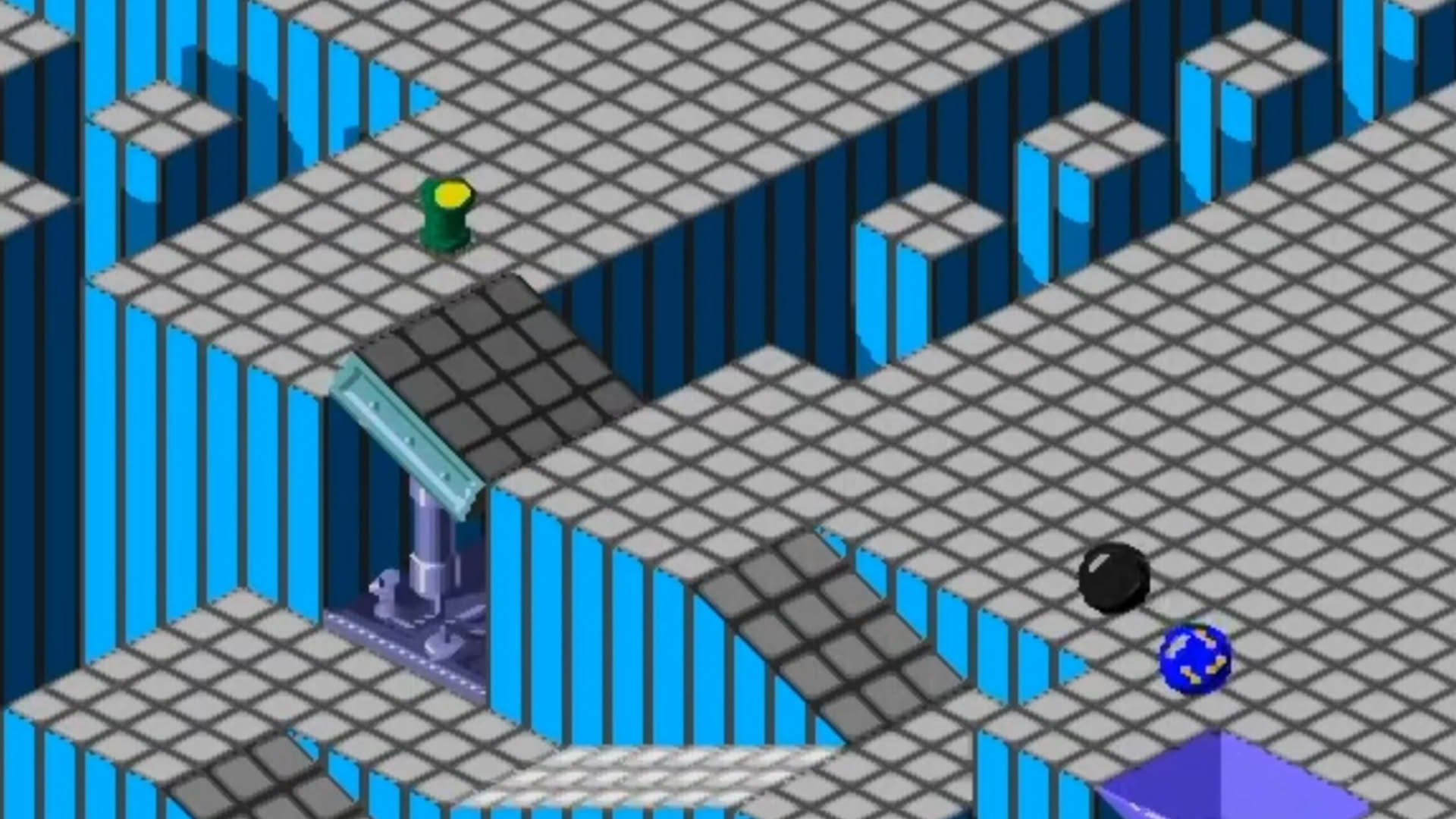 Screenshot for Marble Madness