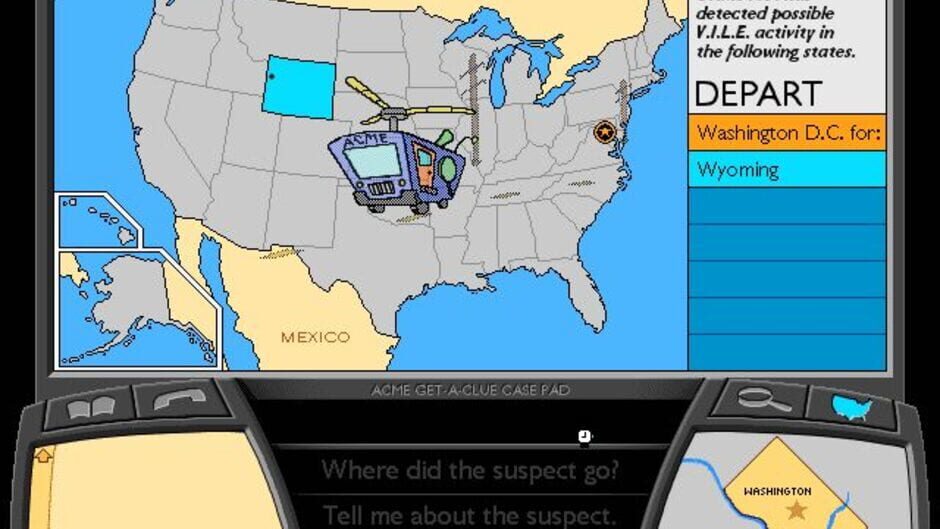 Screenshot for Where in the U.S.A. Is Carmen Sandiego?