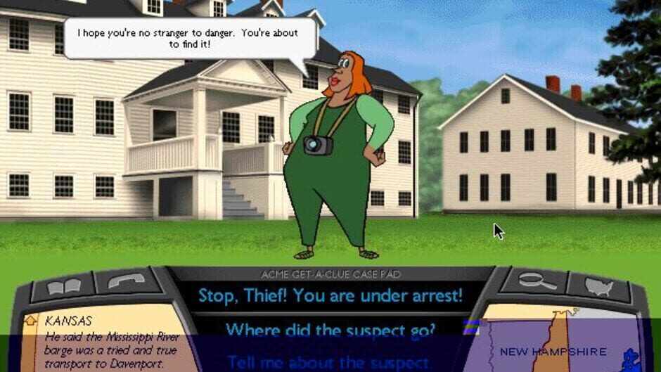 Screenshot for Where in the U.S.A. Is Carmen Sandiego?